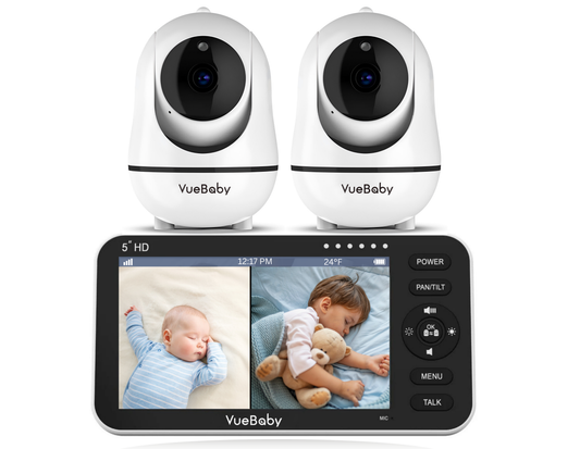 VueBaby Monitor with 2 Cameras