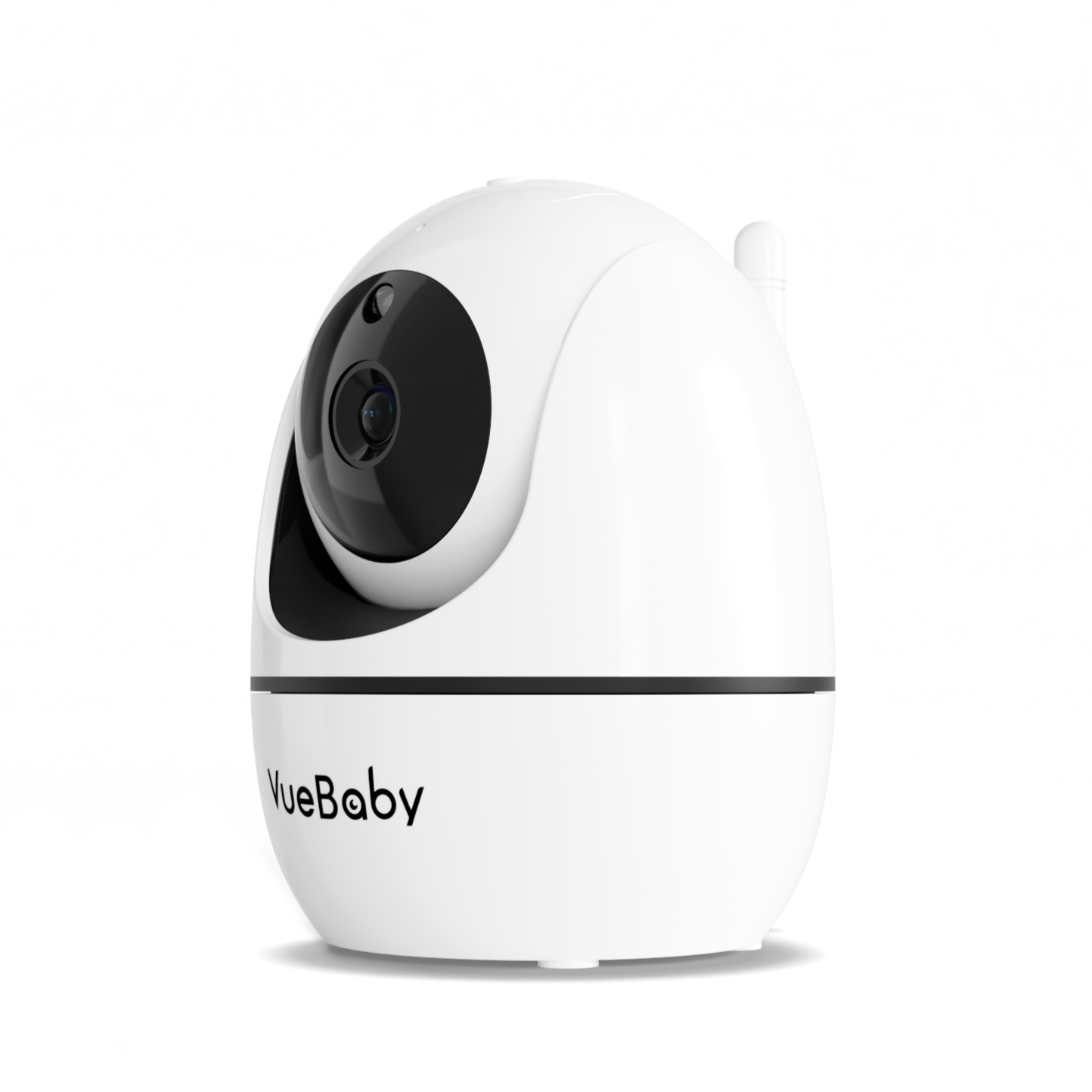 VueBaby ClearView: Video Baby Monitor with 2 Cameras, Non-Wifi, Split Screen, Night Vision & White Noise Lullabies